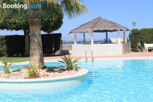 Pool and wifi apartment in El Campello. Enjoy your terrace