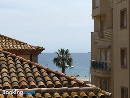 Blanes, no centro da cidade. Terraço!.