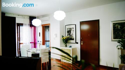 Huge apartment in Fiumicino with heat and internet