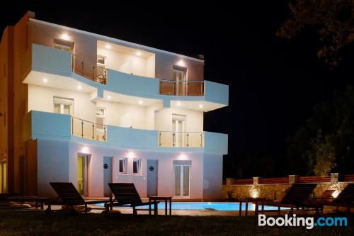 Home in Lefkada Town with swimming pool and terrace