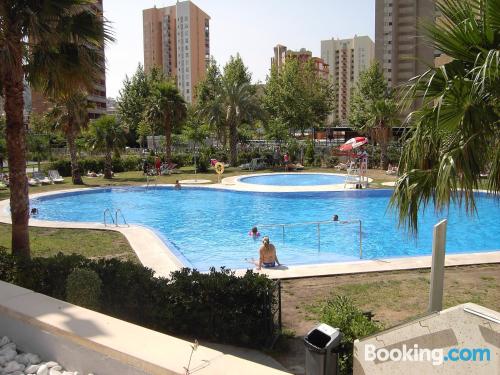 Pool and internet home in Benidorm with terrace