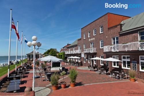 Appartement met terras. Wilhelmshaven vanuit uw raam!