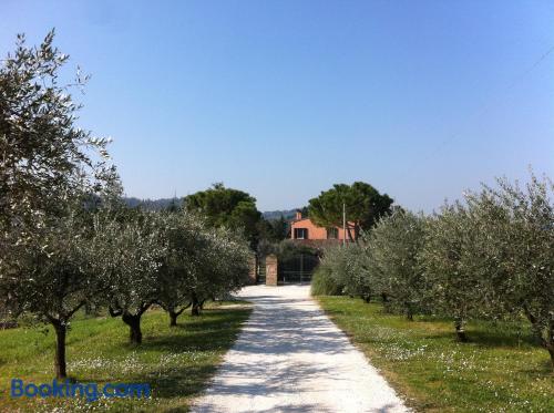 Home for two people in Pesaro with terrace and pool.