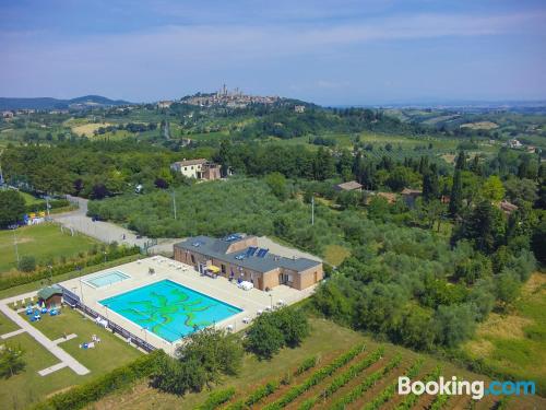 Minime appartement. À San Gimignano