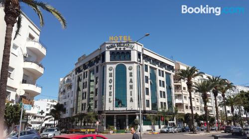 In Casablanca convenient for 2 people