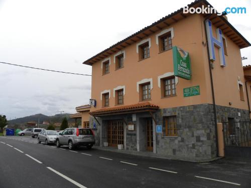 Appartement pour deux personnes. Terrasse et Internet!