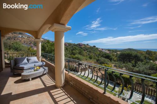 Home with terrace in Domus de Maria.