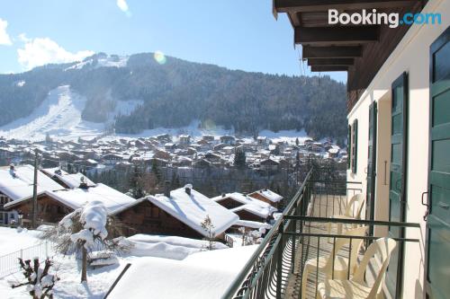 Appartement avec piscine. Morzine à vos pieds!