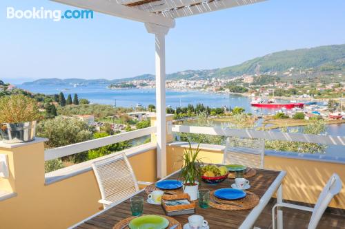 Skiathos Town est votre! Terrasse!