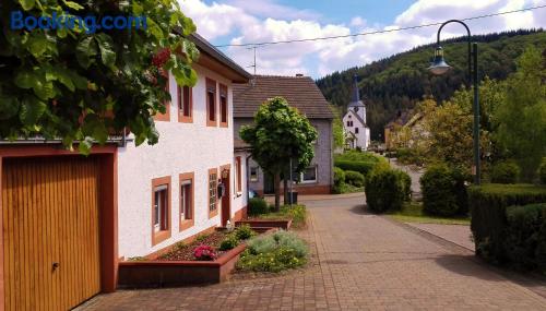 Apartamento con terraza y wifi en Wallenborn y calefacción