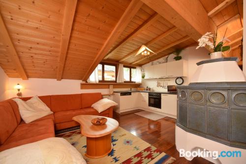 Superb location and terrace in Ortisei perfect for groups!