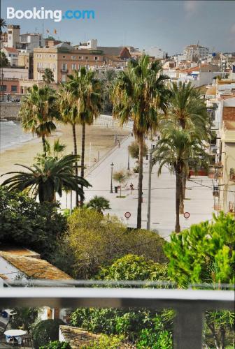 Place in Sitges with terrace and wifi
