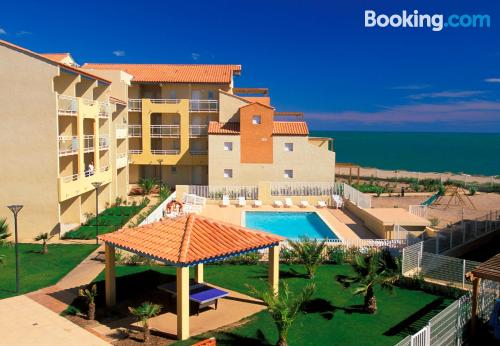 1 bedroom apartment in Valras-Plage. Perfect for families