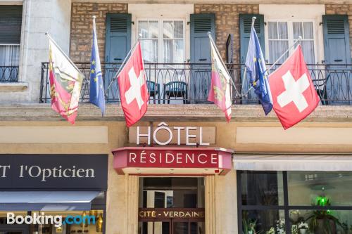 Appartement à Geneva. Terrasse et Wifi!