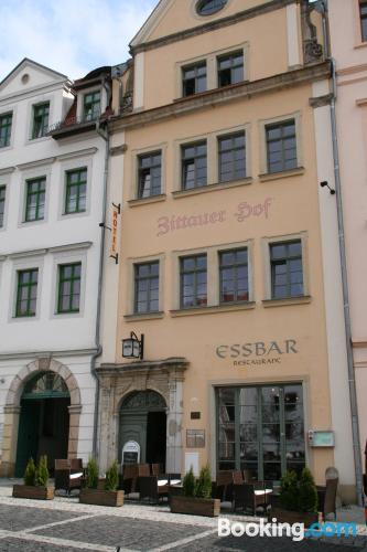 Praktische Ferienwohnung in Zittau. Tierfreundlich