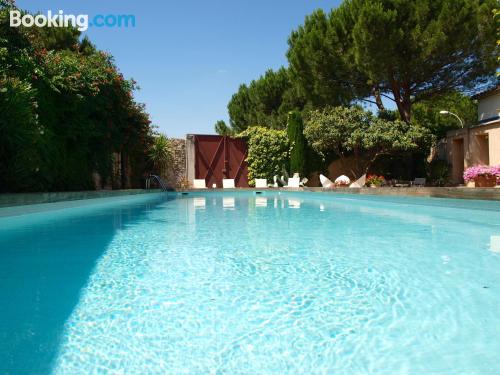 Pool and internet place in Lunel in amazing location