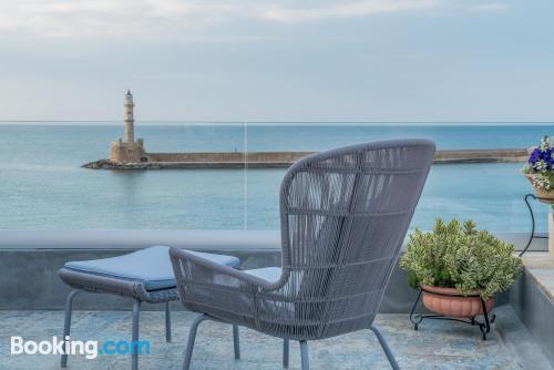 Place in Chania Town. Be cool, there\s air!