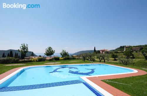 Apartment with terrace in midtown of Costermano