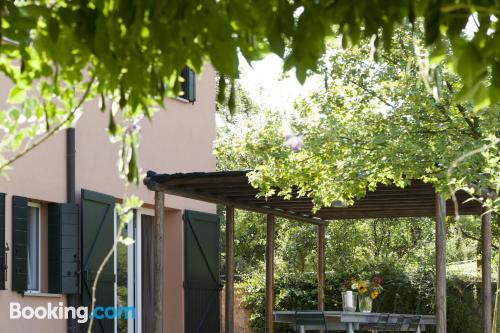 Apartamento em Teolo. Terraço e piscina