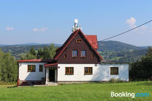 Appartement met terras! Jablonec nad Nisou aan zijn voeten!