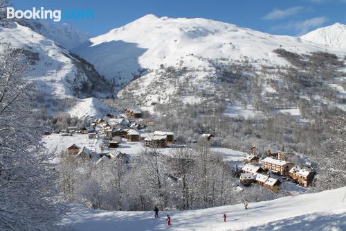 Appartement à Valloire. Terrasse!