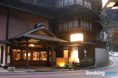 Wohnung mit Terrasse. In Hakone