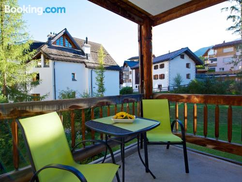 Wohnung in Lenzerheide. Terrasse!