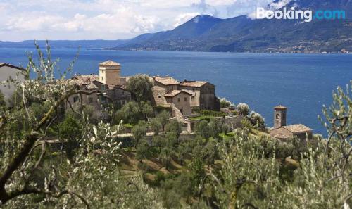 Apartamento adequado para cães à Brenzone sul Garda. Perfeito!